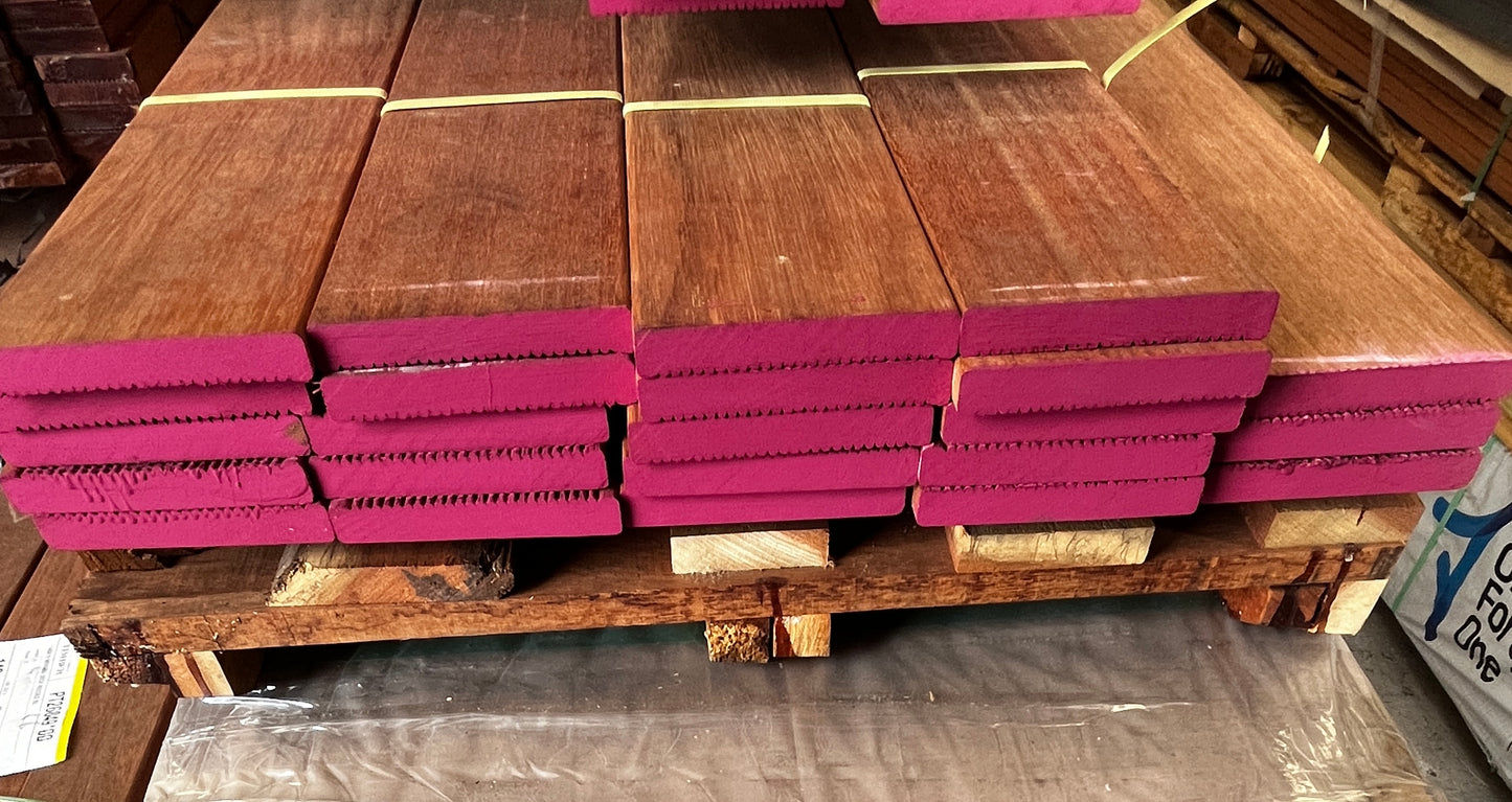Merbau Decking - 140x19mm (Price Per Linear Meters)