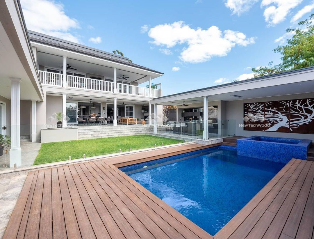 Newtechwood Terrace Range Composite Decking 138 x 25 mm (5.4m) Ipe