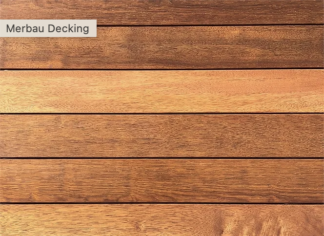 Merbau Decking - 90x19mm