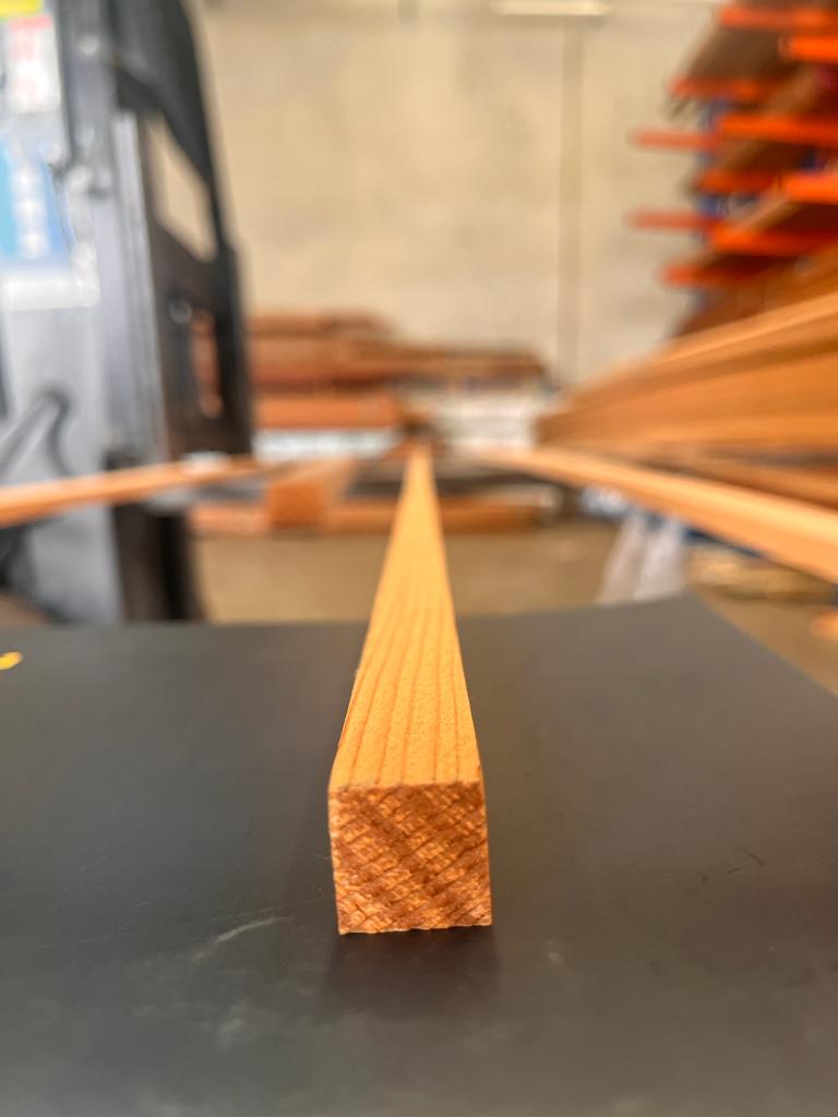 WESTERN RED CEDAR 17 x 17mm DAR (Price per linear metre)