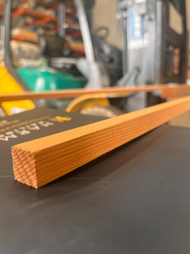 WESTERN RED CEDAR 17 x 17mm DAR (Price per linear metre)