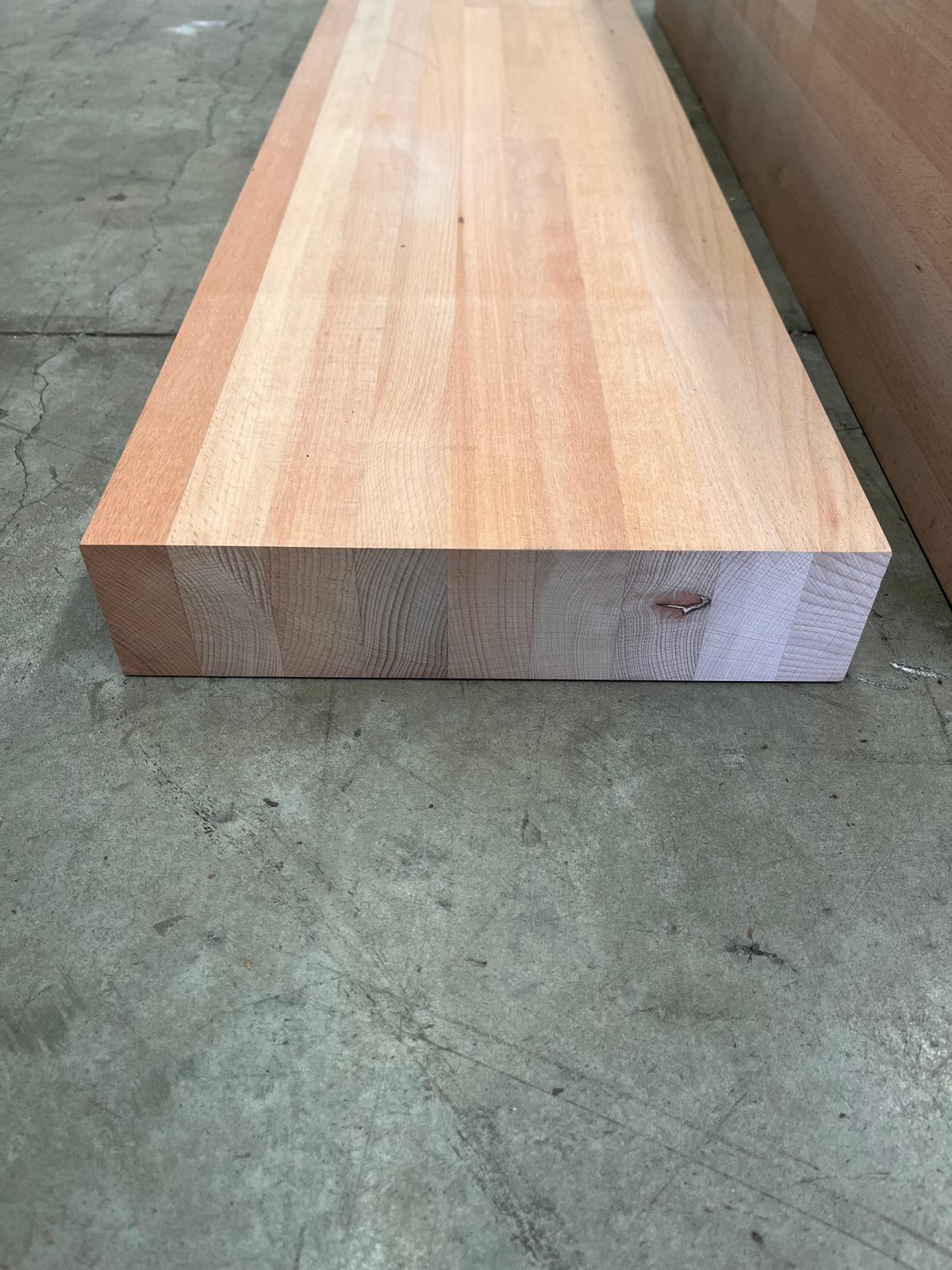 Euro Beech 285 x 68mm Laminated Threads