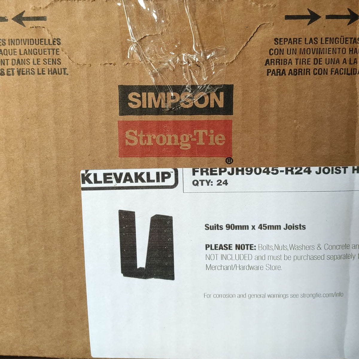 Simpson Strongtie NJH9045 90X45 FREP Joist Hanger