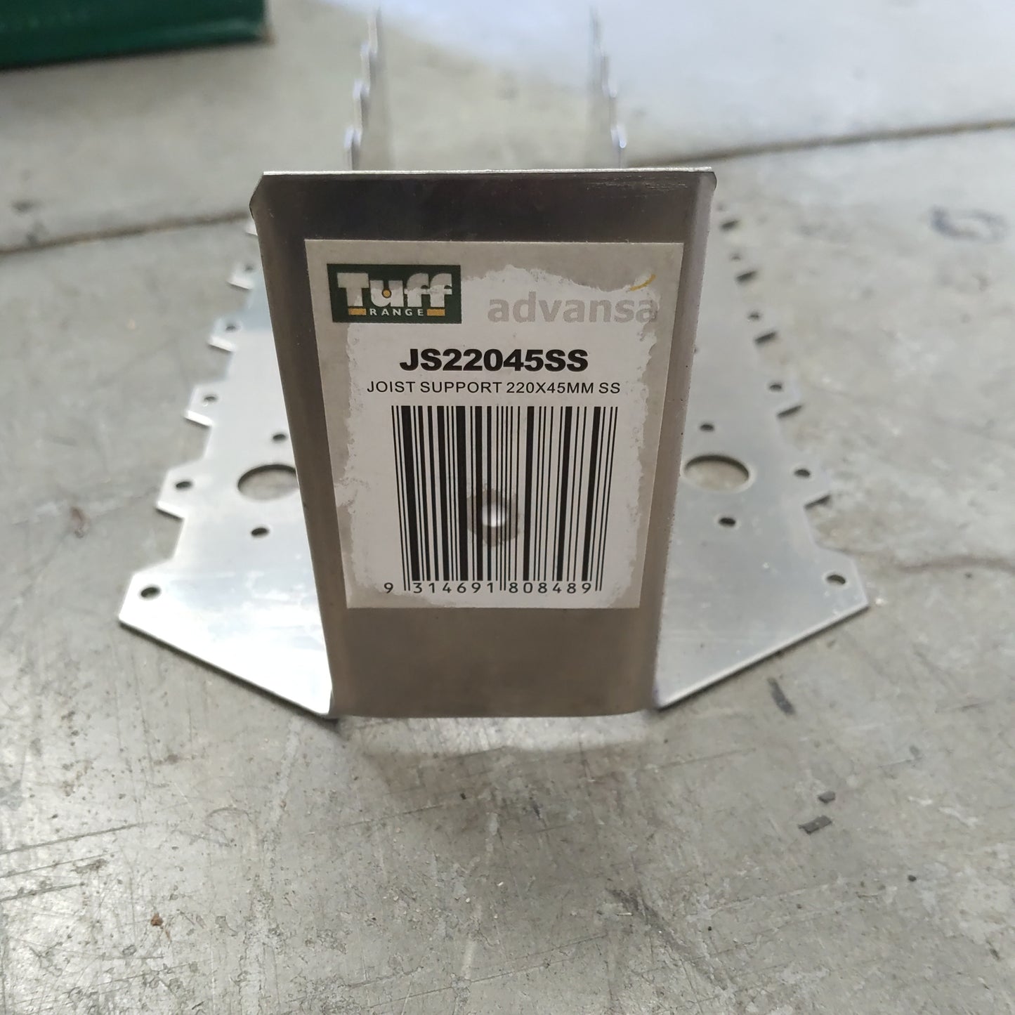 Tuff Joist Support 220x45mm SS (JS22045SS)