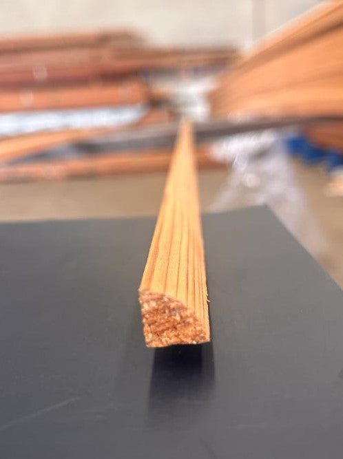 WESTERN RED CEDAR QUADS 12 x 12mm *Price Per Linear Metre*