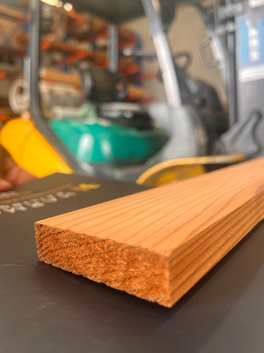 WESTERN RED CEDAR 65 x 17mm DAR (Price per linear metre)