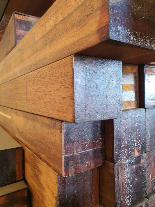 Merbau 90 x 90mm Finger Joint (INTERNAL ONLY)