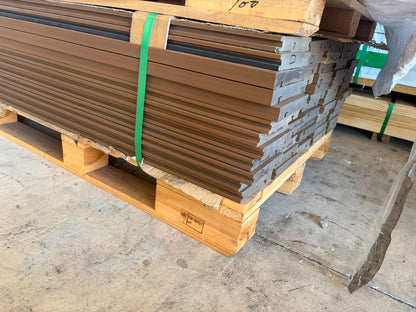 Solid Composite Decking WPC Teak 140x23 (5.4m/29pcs)