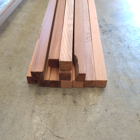 Western Red Cedar 17x17mm - DAR