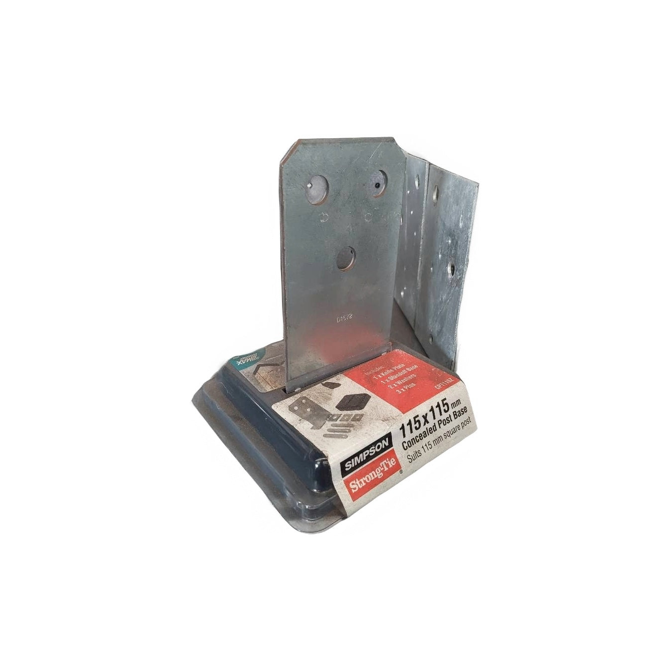 Simpson 115x115mm Concealed Post Base