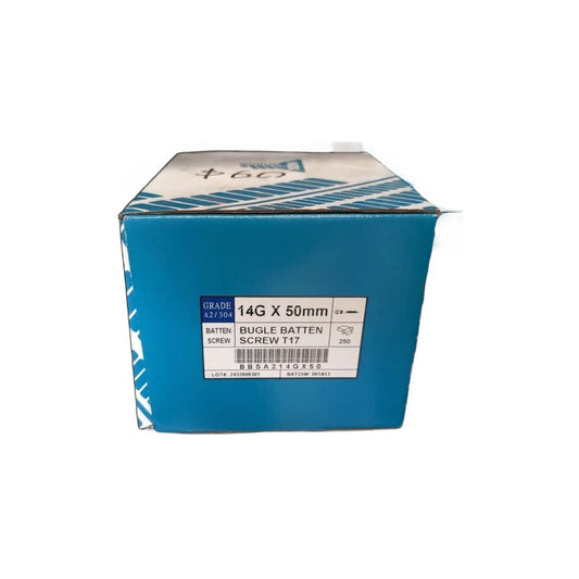 Inox 14Gx50mm Bugle Batten Screw - 250pcs A2/304