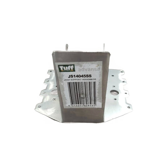 Tuff Joist Support 140x45mm SS (JS14045SS)