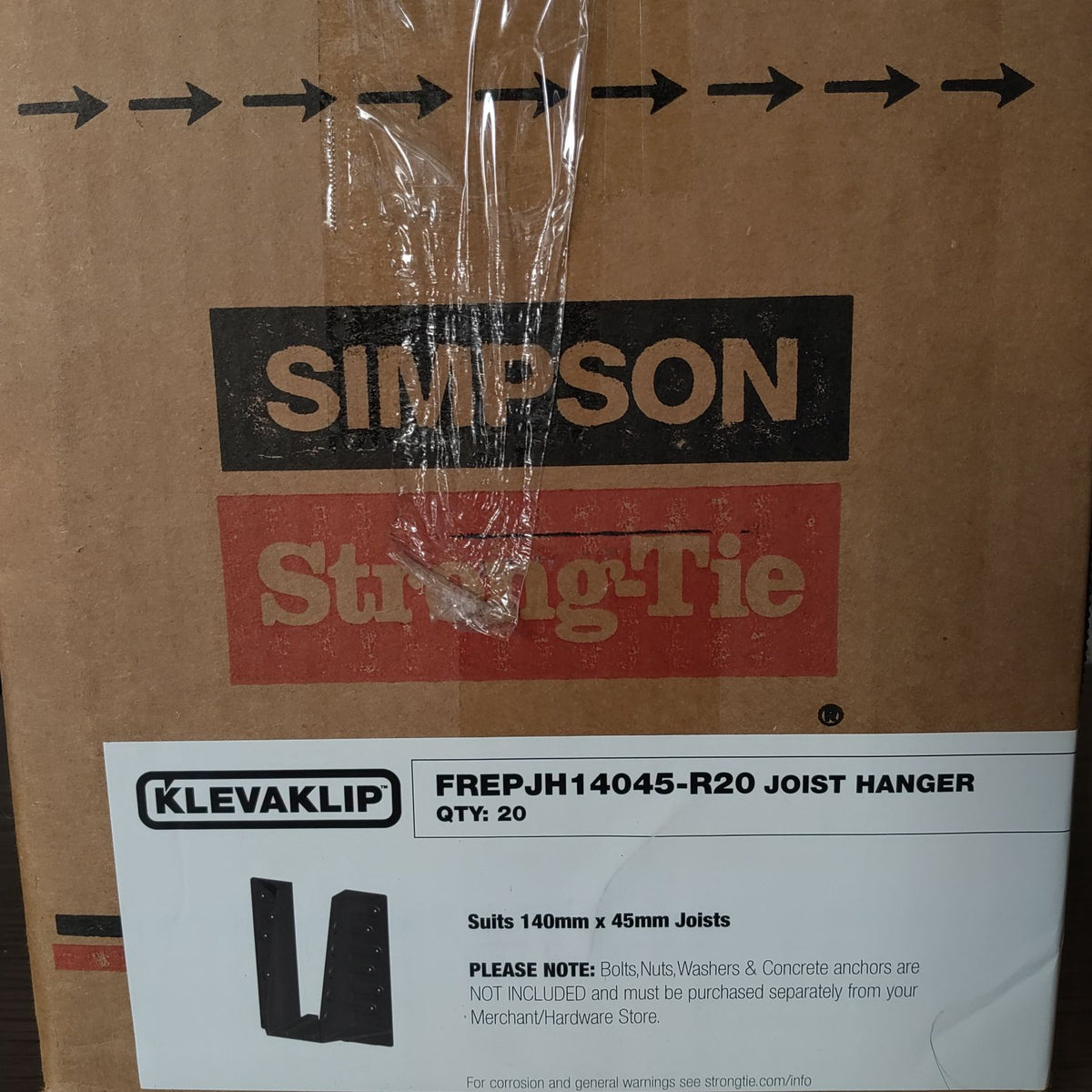 Simpson FREP Joist Hanger 140x45 NJH14045