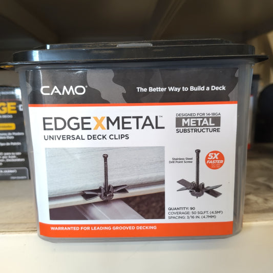 Camo Edge-X Clip - 90pcs (Metal)