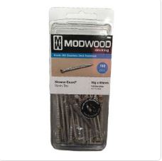 Modwood Timber Colored Screws 10g x 65mm - Sandy Bay (100pcs)