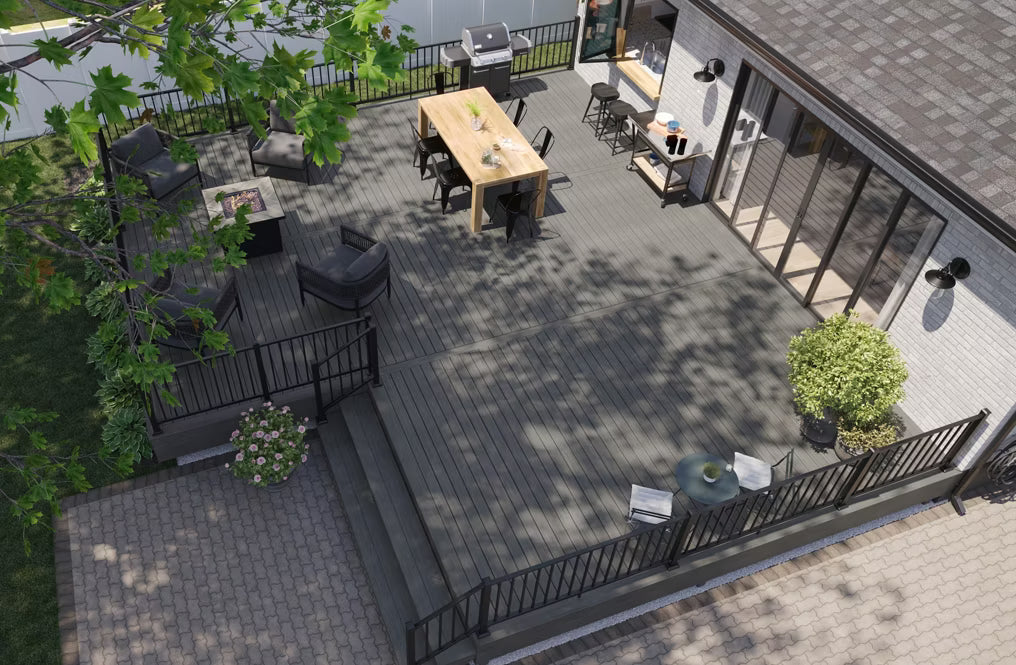 TREX SELECT DECKING (MILLSTONE) 140x22 mm  MADE IN USA (5.48m)